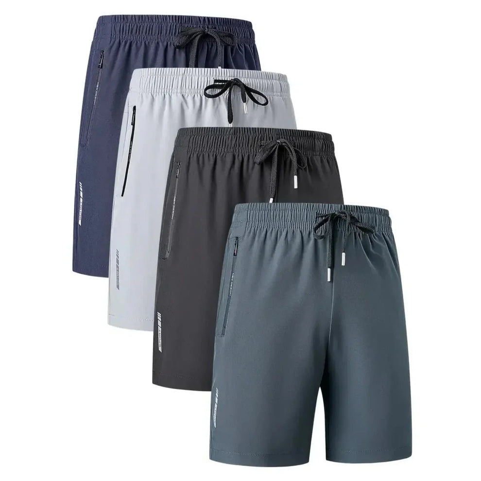 Combo of 4 Men's Stretchable Cotton Shorts for All Seasons🩳